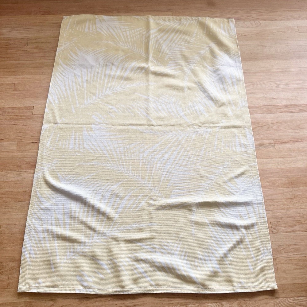 IKEA‎ KASEBERGA Rug 3'11x5'11 Flat Woven In/Outdoor Yellow White